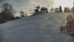 Otočná kamera na sjezdovce