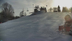 Otočná kamera na sjezdovce