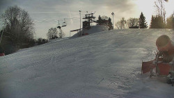 Otočná kamera na sjezdovce