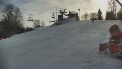 Otočná kamera na sjezdovce