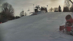 Otočná kamera na sjezdovce