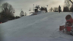 Otočná kamera na sjezdovce