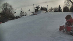 Otočná kamera na sjezdovce