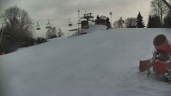 Otočná kamera na sjezdovce