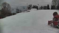 Otočná kamera na sjezdovce