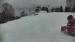 Otočná kamera na sjezdovce