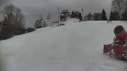 Otočná kamera na sjezdovce