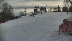 Otočná kamera na sjezdovce