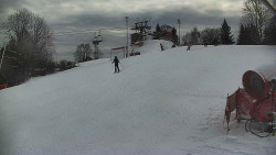 Otočná kamera na sjezdovce