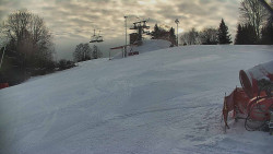 Otočná kamera na sjezdovce