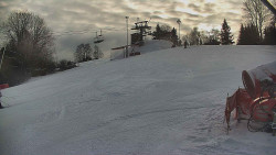 Otočná kamera na sjezdovce