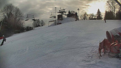 Otočná kamera na sjezdovce