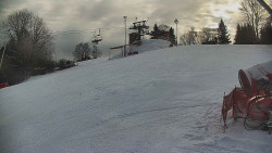 Otočná kamera na sjezdovce