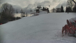 Otočná kamera na sjezdovce