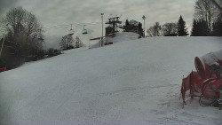 Otočná kamera na sjezdovce