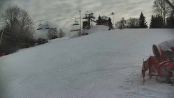 Otočná kamera na sjezdovce