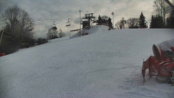 Otočná kamera na sjezdovce