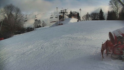 Otočná kamera na sjezdovce