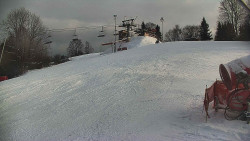 Otočná kamera na sjezdovce