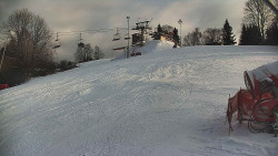 Otočná kamera na sjezdovce