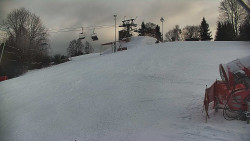 Otočná kamera na sjezdovce