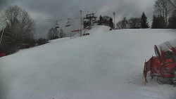 Otočná kamera na sjezdovce