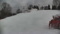 Otočná kamera na sjezdovce