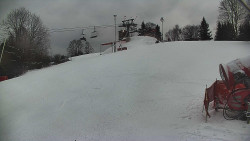 Otočná kamera na sjezdovce