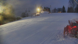 Otočná kamera na sjezdovce