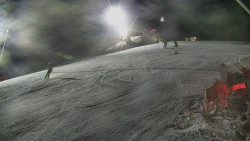 Otočná kamera na sjezdovce