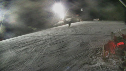 Otočná kamera na sjezdovce