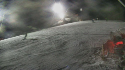 Otočná kamera na sjezdovce