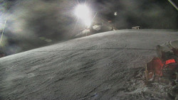 Otočná kamera na sjezdovce