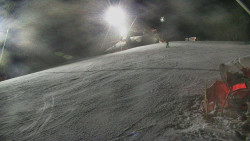 Otočná kamera na sjezdovce