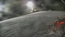 Otočná kamera na sjezdovce