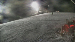 Otočná kamera na sjezdovce