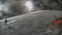 Otočná kamera na sjezdovce