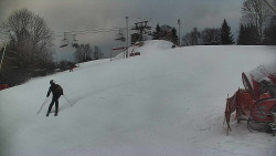 Otočná kamera na sjezdovce