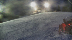 Otočná kamera na sjezdovce