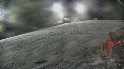 Otočná kamera na sjezdovce