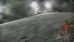 Otočná kamera na sjezdovce