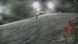 Otočná kamera na sjezdovce