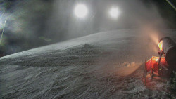 Otočná kamera na sjezdovce