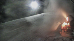 Otočná kamera na sjezdovce