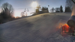 Otočná kamera na sjezdovce