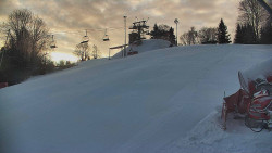 Otočná kamera na sjezdovce