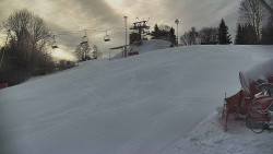 Otočná kamera na sjezdovce