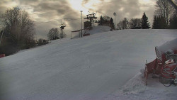 Otočná kamera na sjezdovce