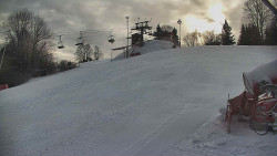 Otočná kamera na sjezdovce