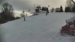 Otočná kamera na sjezdovce